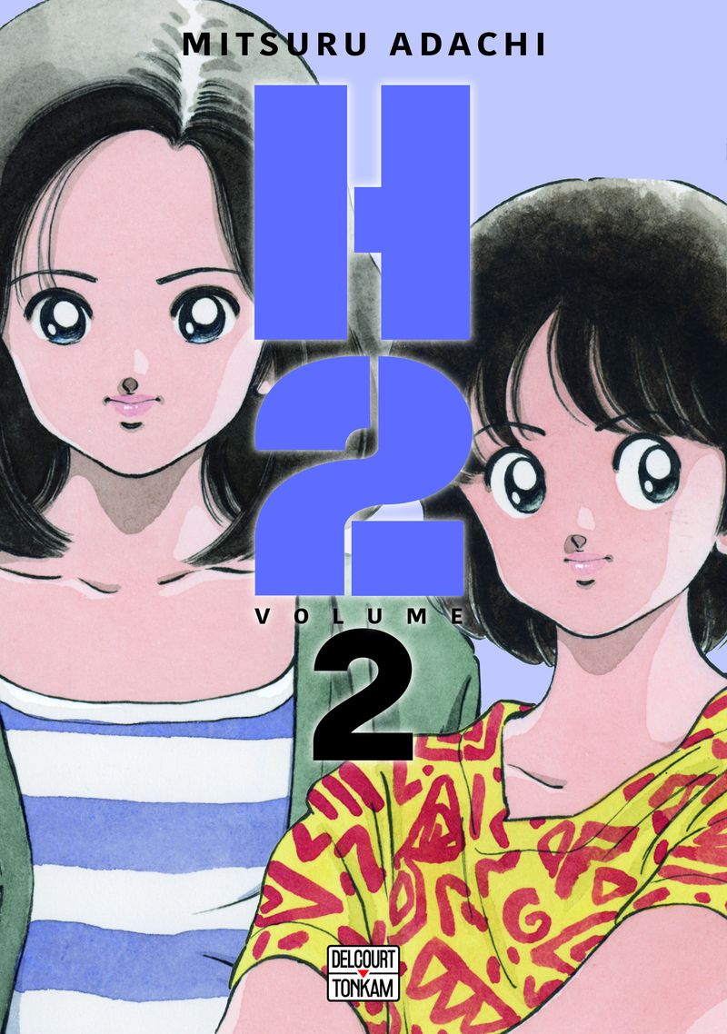  H2 T2, manga chez Delcourt Tonkam de Adachi