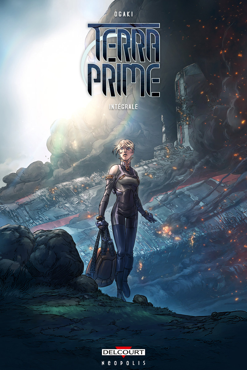 Terra Prime, bd chez Delcourt de Ogaki, Ropers, Aksonesilp