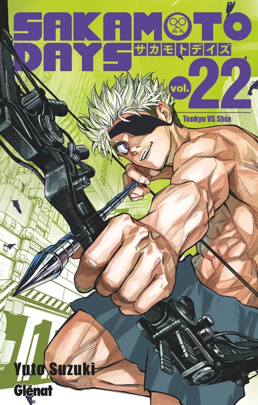  Sakamoto days T22, manga chez Glénat de Suzuki