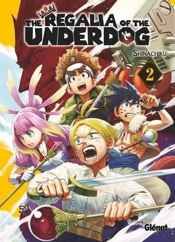  The regalia of the underdog T2, manga chez Glénat de Watanabe, Shinachiku