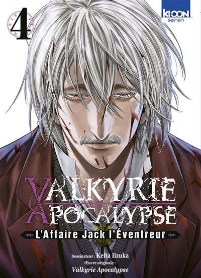  Valkyrie apocalypse - L’affaire de Jack l’éventreur T4, manga chez Ki-oon de Fukui, Umemura, Iizuka