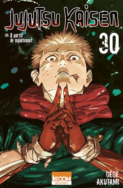  Jujutsu Kaisen T30, manga chez Ki-oon de Akutami