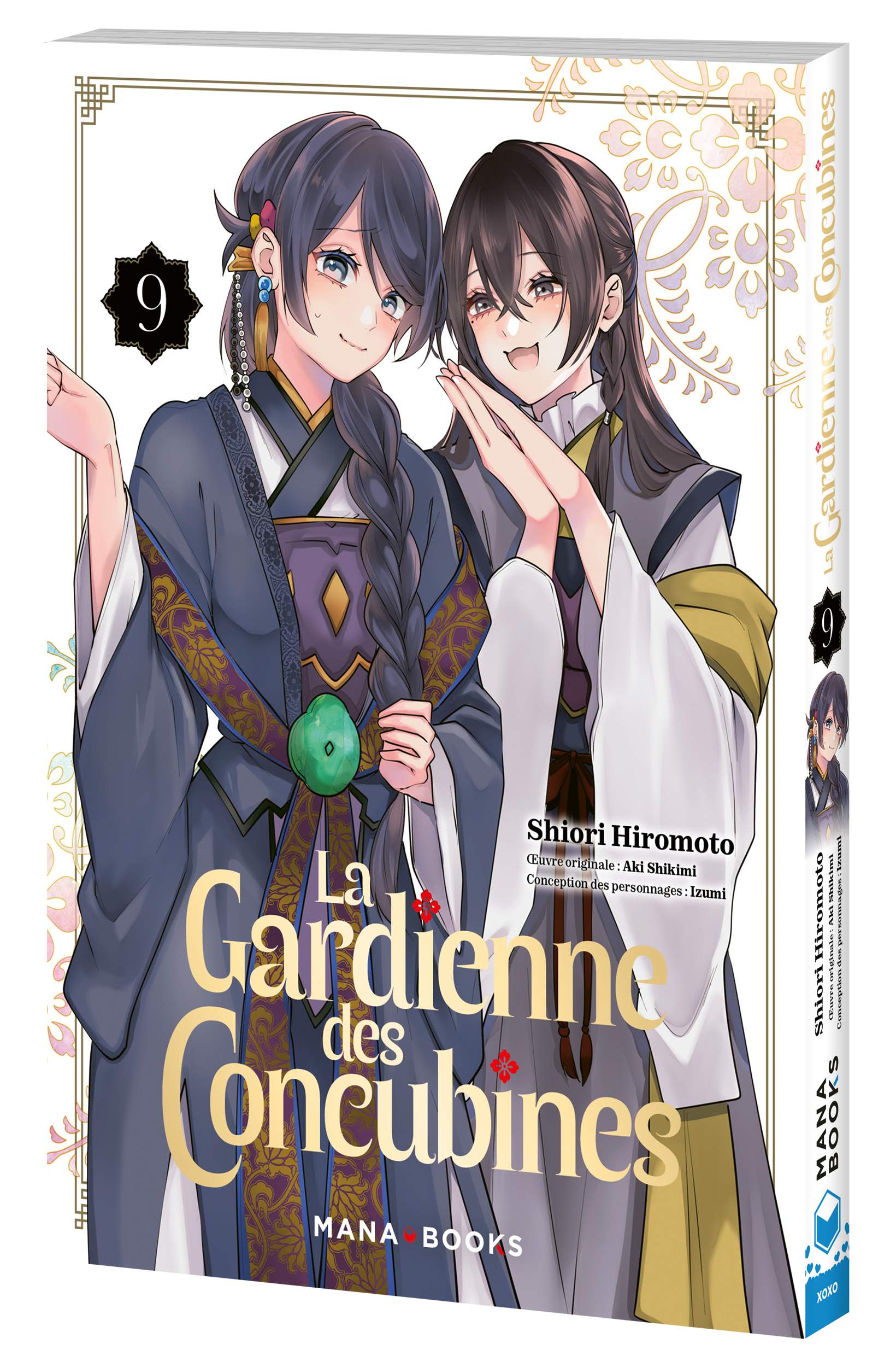 La gardienne des concubines T9, manga chez Mana Books de Shikimi