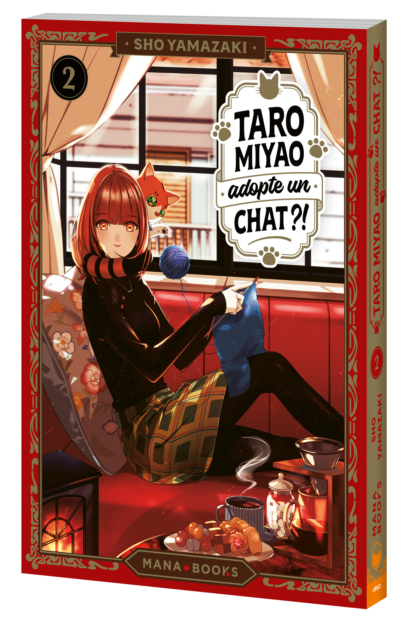  Taro Miyao adopte un chat ?! T2, manga chez Mana Books de Yamazaki
