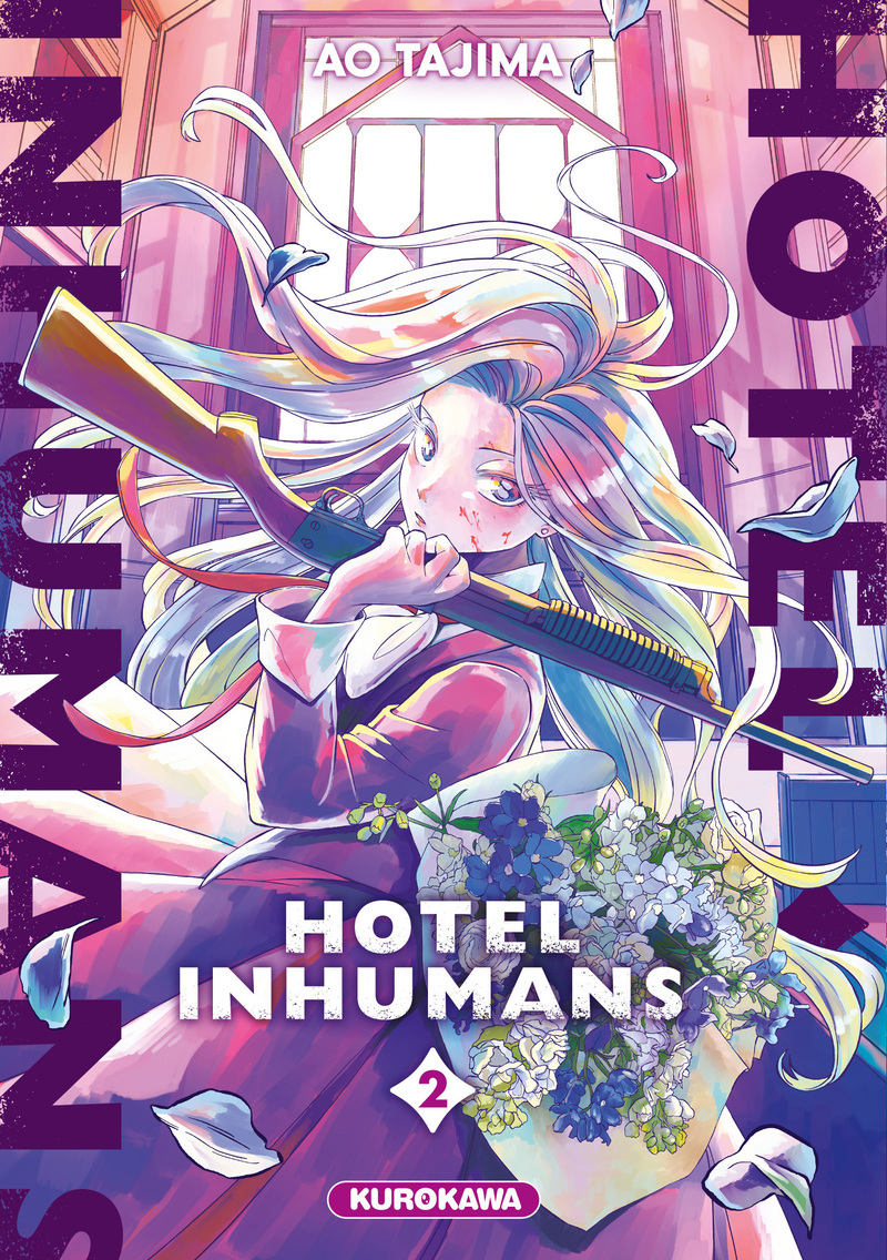  Hotel inhumans T2, manga chez Kurokawa de Tajima