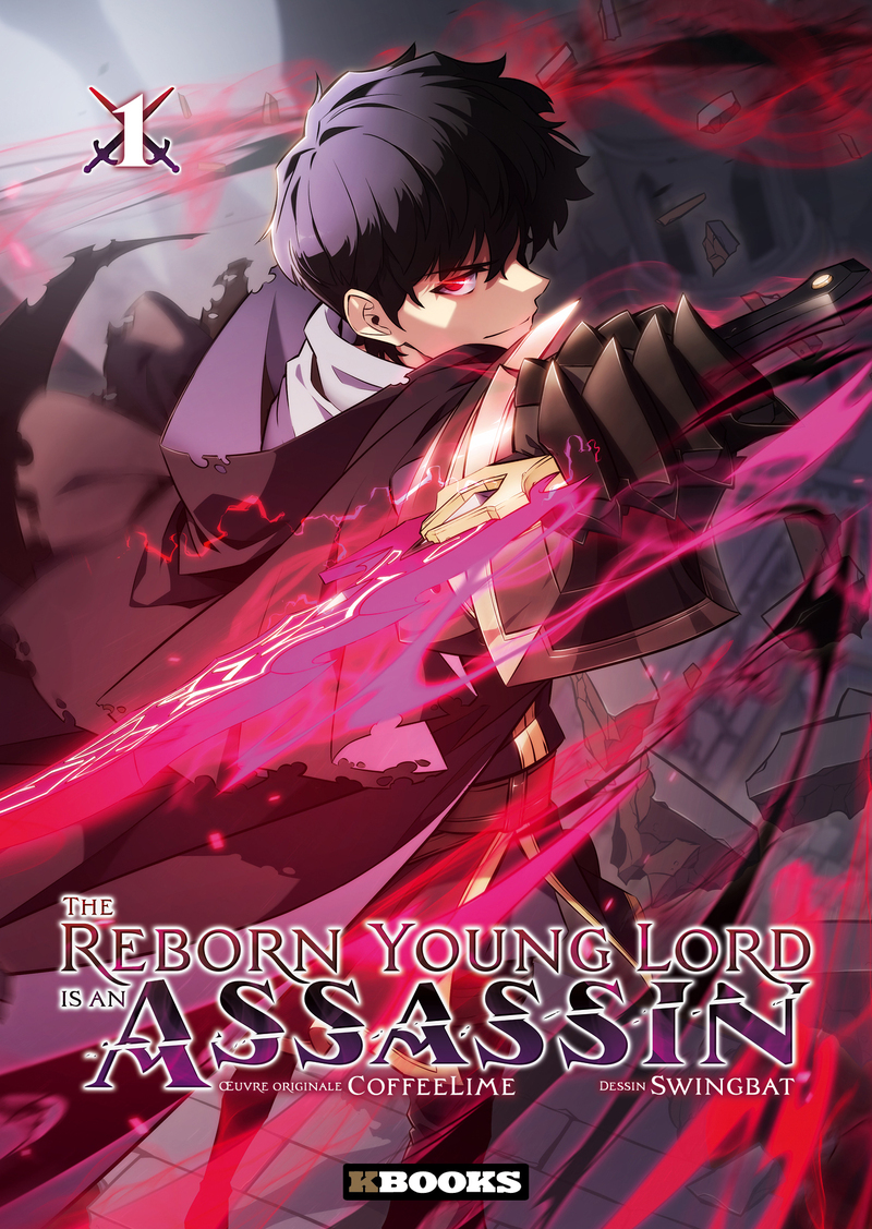  The Reborn Young Lord is an Assassin T1, manga chez Delcourt Tonkam de Coffeelime, Swingbat