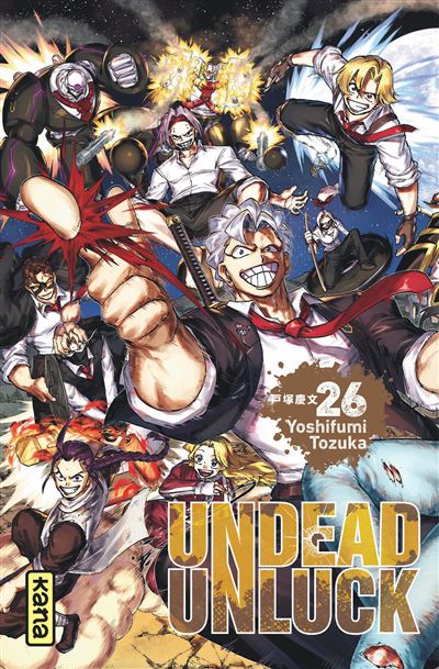 Undead unluck T26, manga chez Kana de Tozuka