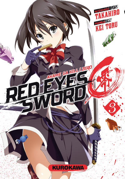  Red eyes sword - akame ga kill ! Zero  T3, manga chez Kurokawa de Takahiro, Toru
