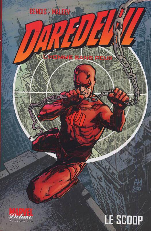  Daredevil - par Brian Michael Bendis – Marvel Deluxe, T1 : Le scoop (0), comics chez Panini Comics de Bendis, Maleev, Hollingsworth