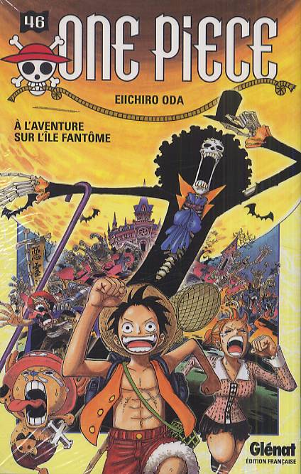  One Piece T46 : A l'aventure sur l'île fantôme (0), manga chez Glénat de Oda