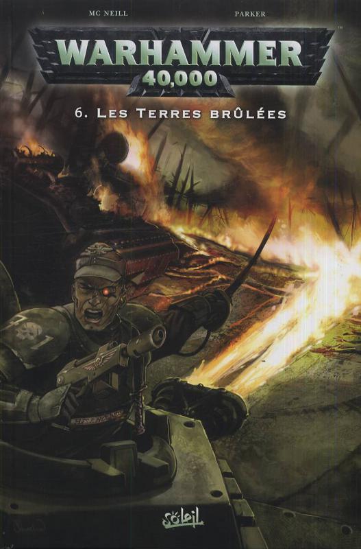 Warhammer 40.000 T6 : Les terres brûlées (0), comics chez Soleil de McNeil, Parker