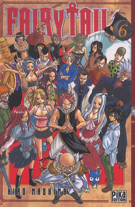 Fairy Tail T6, manga chez Pika de Mashima