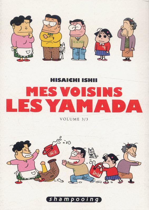  Mes voisins les Yamada T3, manga chez Delcourt de Ishii