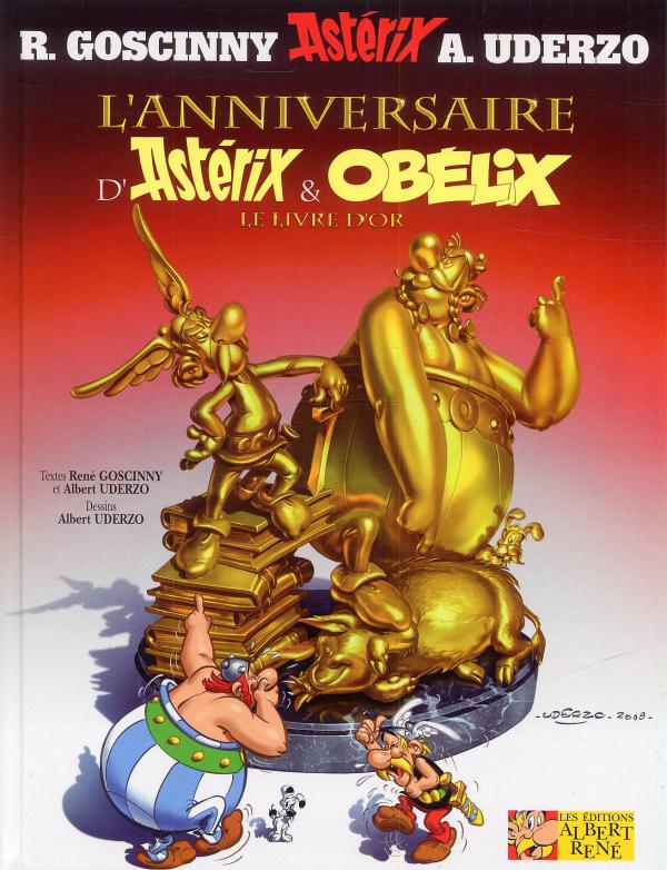  Astérix T34 : L'anniversaire d'Astérix et Obélix (0), bd chez Albert René de Goscinny, Uderzo