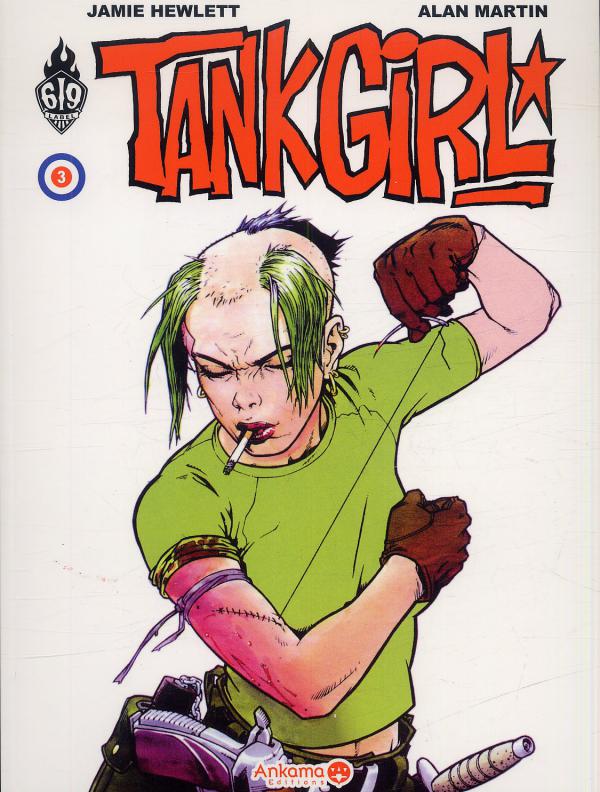  Tank Girl T3, comics chez Ankama de Martin, Hewlett
