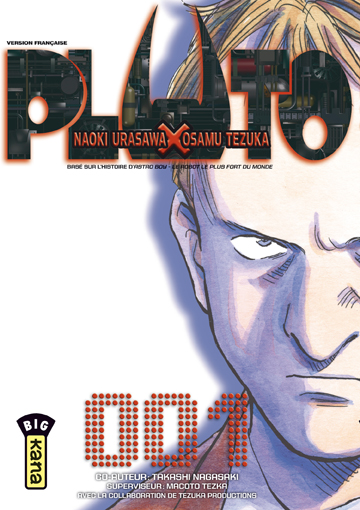  Pluto T1, manga chez Kana de Nagasaki, Tezuka, Urasawa