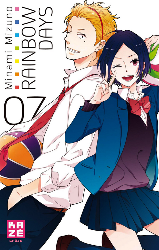  Rainbow days  T7, manga chez Kazé manga de Mizuno