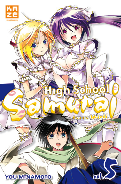  High school samurai T5, manga chez Kazé manga de Minamoto