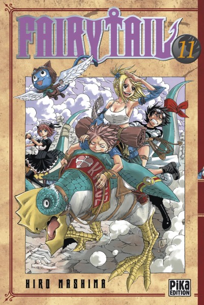  Fairy Tail T11, manga chez Pika de Mashima