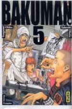  Bakuman T5, manga chez Kana de Ohba, Obata