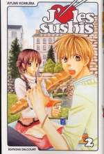  J'aime les sushis T2, manga chez Delcourt de Komura