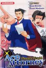  Ace attorney Phoenix Wright T2, manga chez Kurokawa de Kuroda, Capcom , Maekawa