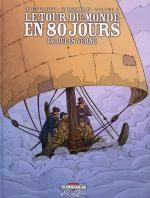 Le tour du monde en 80 jours, de Jules Verne T3, bd chez Delcourt de Dauvillier, Soleilhac