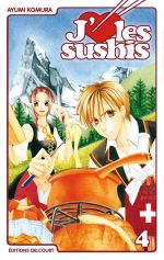  J'aime les sushis T4, manga chez Delcourt de Komura