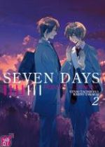  Seven days T2, manga chez Taïfu comics de Tachibana, Takarai