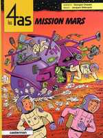 Les 4 as T42 : Mission Mars (0), bd chez Casterman de Chaulet, Debruyne, Cenci