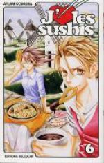  J'aime les sushis T6, manga chez Delcourt de Komura