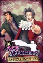  Ace attorney Investigations T2, manga chez Kurokawa de Kuroda, Capcom , Maekawa