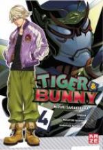  Tiger & bunny T4, manga chez Kazé manga de Nishida, Sakakibara