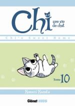  Chi - une vie de chat T10, manga chez Glénat de Konami