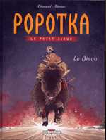  Popotka le petit sioux T6 : Le bison (0), bd chez Delcourt de Chauvel, Simon