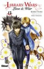  Library wars - Love & war  T12, manga chez Glénat de Arikawa, Yumi