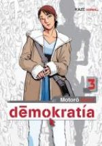  Demokratia T3, manga chez Kazé manga de Mase