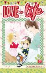  Love so life T16, manga chez Delcourt de Kouchi