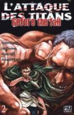 L'Attaque des Titans - Before The Fall T2, manga chez Pika de Shiki, Suzukaze, Isayama