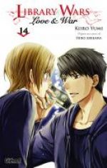  Library wars - Love & war  T14, manga chez Glénat de Arikawa, Yumi