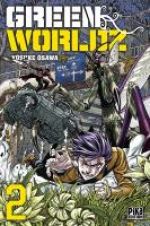  Green Worldz T2, manga chez Pika de Osawa