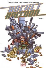  Rocket Raccoon T2 : Monstre en folie (0), comics chez Panini Comics de Young, Parker, Andrade, Beaulieu