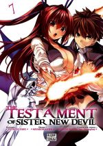  The testament of sister new devil  T7, manga chez Delcourt de Tetsuto, Kasiwa, Nitroplus