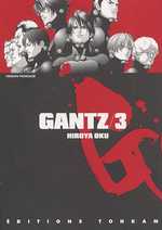  Gantz T3, manga chez Tonkam de Oku