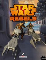  Star Wars Rebels T7 : La grande évasion ; Les gangsters de Galzez ; Le vol du cochon globe (0), comics chez Delcourt de Fisher, Molesworth, Romling