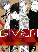  Given T3, manga chez Taïfu comics de Kizu