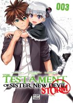  The testament of sister new devil - Storm T3, manga chez Delcourt de Tetsuto, Nitroplus