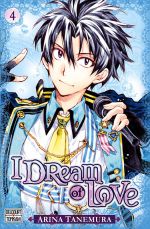  I dream of love T4, manga chez Delcourt Tonkam de Tanemura