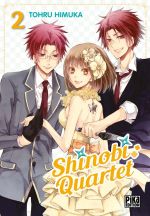  Shinobi quartet T2, manga chez Pika de Himuka