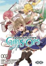  Sword art online - Girls’ ops T3, manga chez Ototo de Kawahara, Abec, Nekobyou